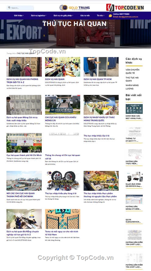 Logistics,web công ty,sharecode dịch vụ vận chuyển logictics,dịch vụ vận chuyển quốc tể,dịch vụ hải quan,Sharecode website công ty Logistics cực đẹp